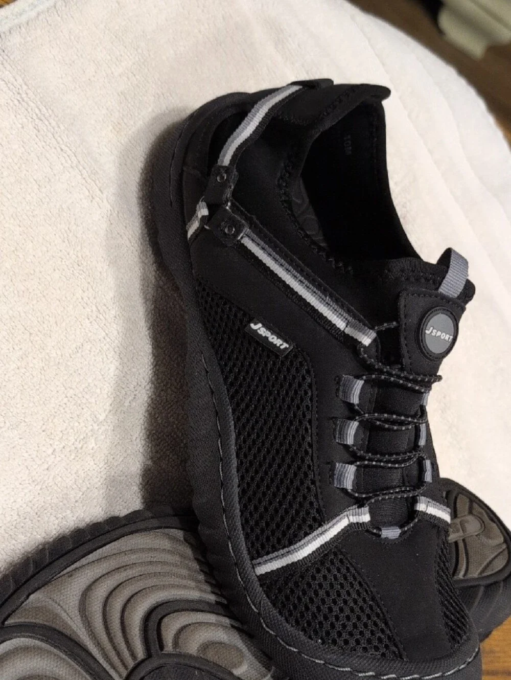 Women’s Black Water Shoes - Quick-Dry Swim Footwear
